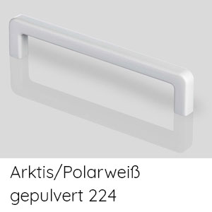 Griffvariante: Griff Arktis/Polarweiß gepulvert