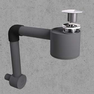 Ablaufsystem: Clean Flow Siphon mit Permanentablauf