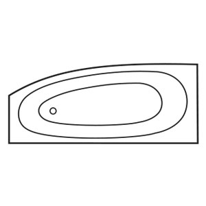 Ausführung Badewanne: Rechts