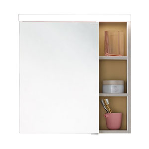 Ausführung Spiegelschrank: Regal rechts