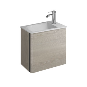 Ausführung Waschtisch mit Unterschrank: Beckenmulde links