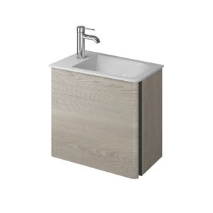 Ausführung Waschtisch mit Unterschrank: Beckenmulde rechts