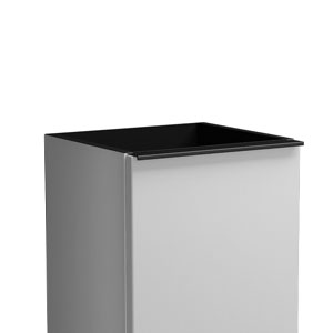 Ausführung Highboard: Einlegebox Schwarz