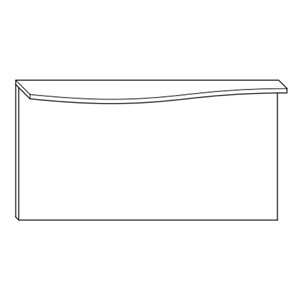 Ausführung Flächenspiegel: LED-Beleuchtung links