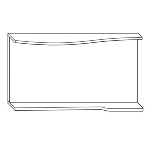 Ausführung Flächenspiegel: LED-Beleuchtung links