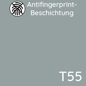 Front- und Korpusfarbe: Eisblau Softmatt