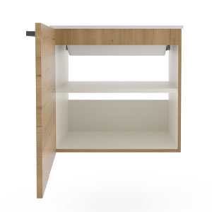 Türanschlag Waschtischunterschrank: Links