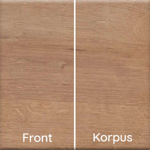 Front- und Korpusfarbe: Berg-Eiche