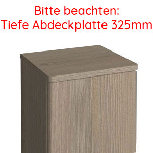 Abdeckplatte: Abdeckplatte 302 mm - Stärke 16 mm