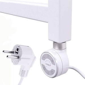 Heizstab: Heizpatrone Weiß 800 Watt -steckerfertig-