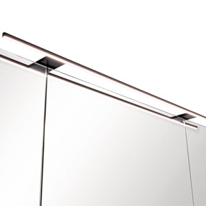Aufsatzleuchte: LED, Schwarz, 2700 - 6500K, Breite: 90 cm