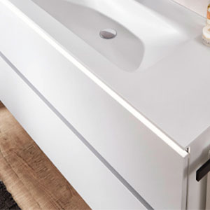 LED-Griffmuldenbeleuchtung: mit LED-Griffmuldenbeleuchtung für NBW 160