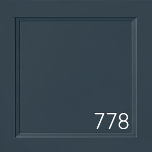 Ausführung Frontdekor: Cascada Lacklaminat Fjordblau