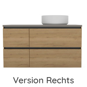 Ausführung Waschtisch: Waschtisch rechts