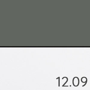 Front- und Korpusfarbe Waschtischunterschrank: Glas Grau - Weiß Glanz