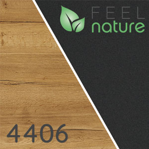 Frontfarbe: Halifax Eiche quer Nachbildung / Schwarz Matt Select