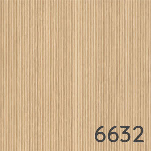 Front- und Korpusfarbe: Linea Eiche Hell aufrecht Nachbildung mit Rillenoptik