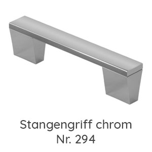 Griffvariante: Stangengriff chrom