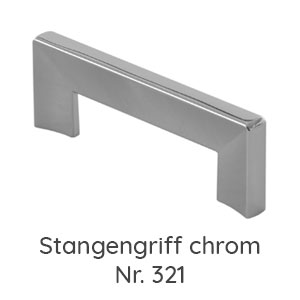 Griffvariante: Stangengriff chrom