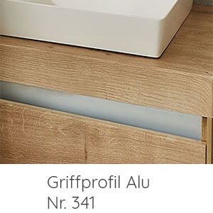 Griffvariante: Griffprofil alu matt