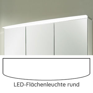 Aufsatzleuchte: rund, 11,63 Watt, 80 cm Breite