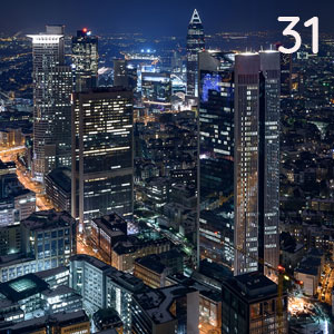 Motiv: Frankfurt bei Nacht