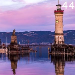 Motiv: Leuchtturm Bodensee