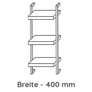 Breite: Breite 400 mm
