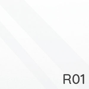 Front- und Korpusfarbe: Hochglanz weiß lackiert