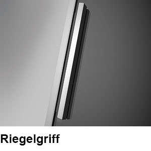 Griffvariante: Riegelgriff 240 mm - für vergrößerte Türöffnung
