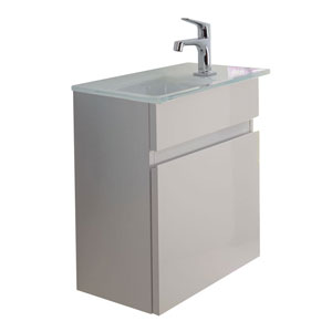 Ausführung Waschtisch: Beckenmulde Links