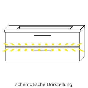 Waschtischunterschrank-Beleuchtung: LED, 12V, 5,5 Watt