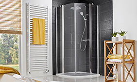Viertelkreis Dusche Favorit Nova Favorit Nova 80x80 und 90x90